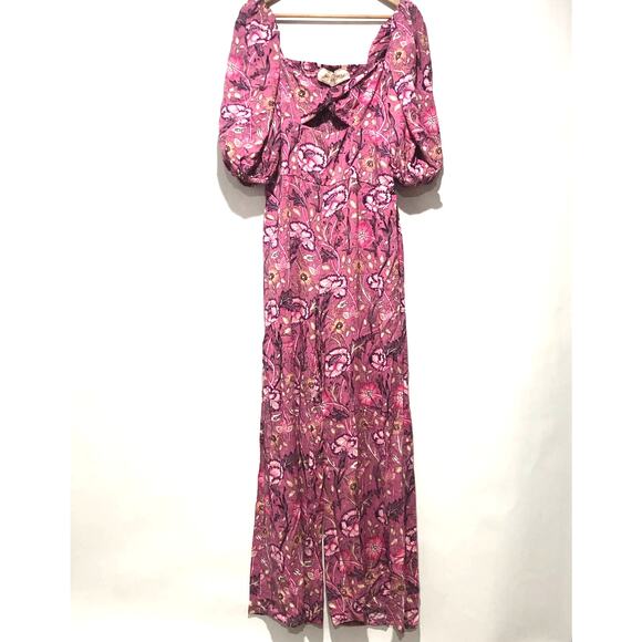 Free People Womens Jen’s Pirate Booty Baroque Highgrove Jumpsuit Size L NWT - Picture 5 of 12